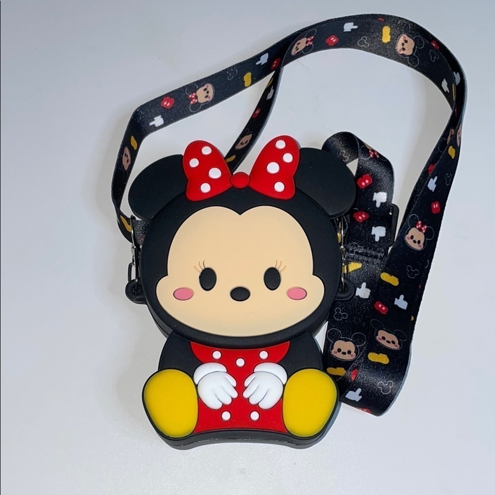 Disney Minnie Mouse Kids Bag - Red, Black, Yellow NIP
